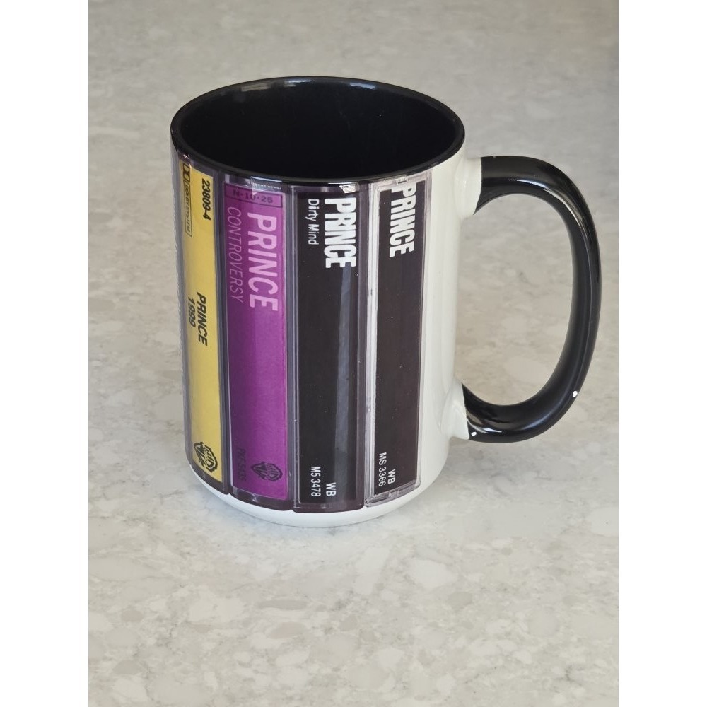 PRINCE‎ Albums Cassette Retro Collection Ceramic Mug